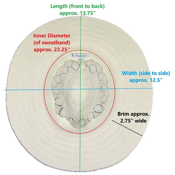 Studio36 Fedora style Hat Open Weave Dented crown Front pinch Flat brim - Picture 11 of 16